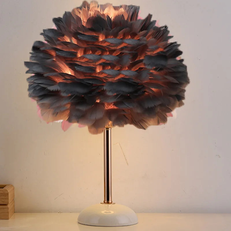 Lumi Plume Feather Lamp