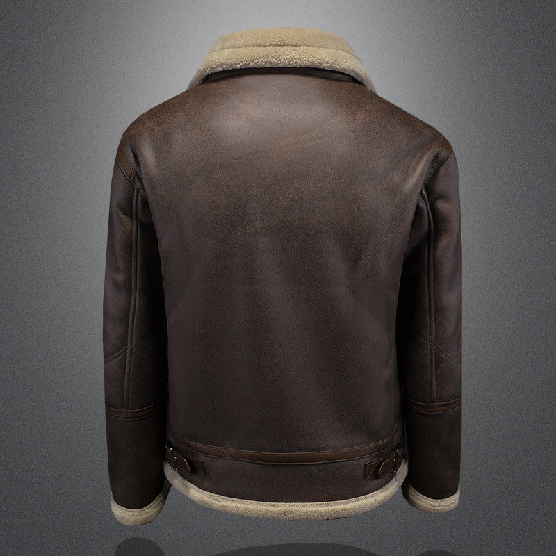 Bronson Leather Fur Jacket