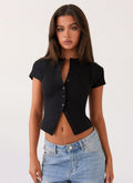 Lina Fitted Knit Cardigan