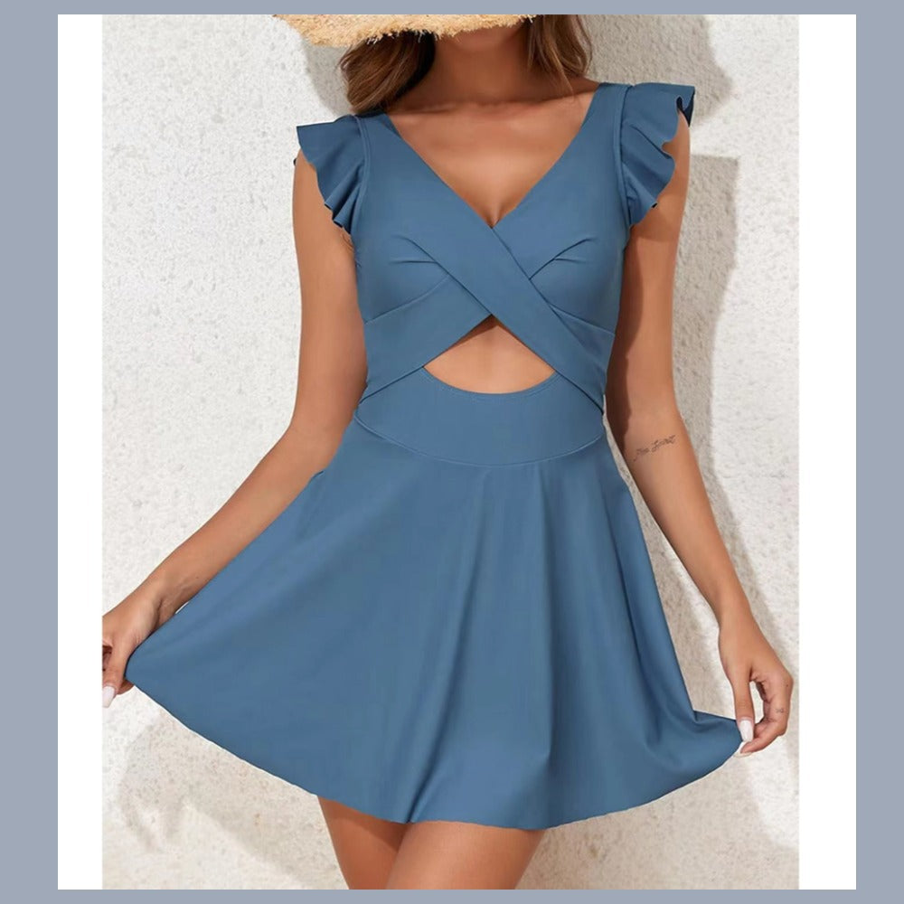 Coralie Ruffle Dress