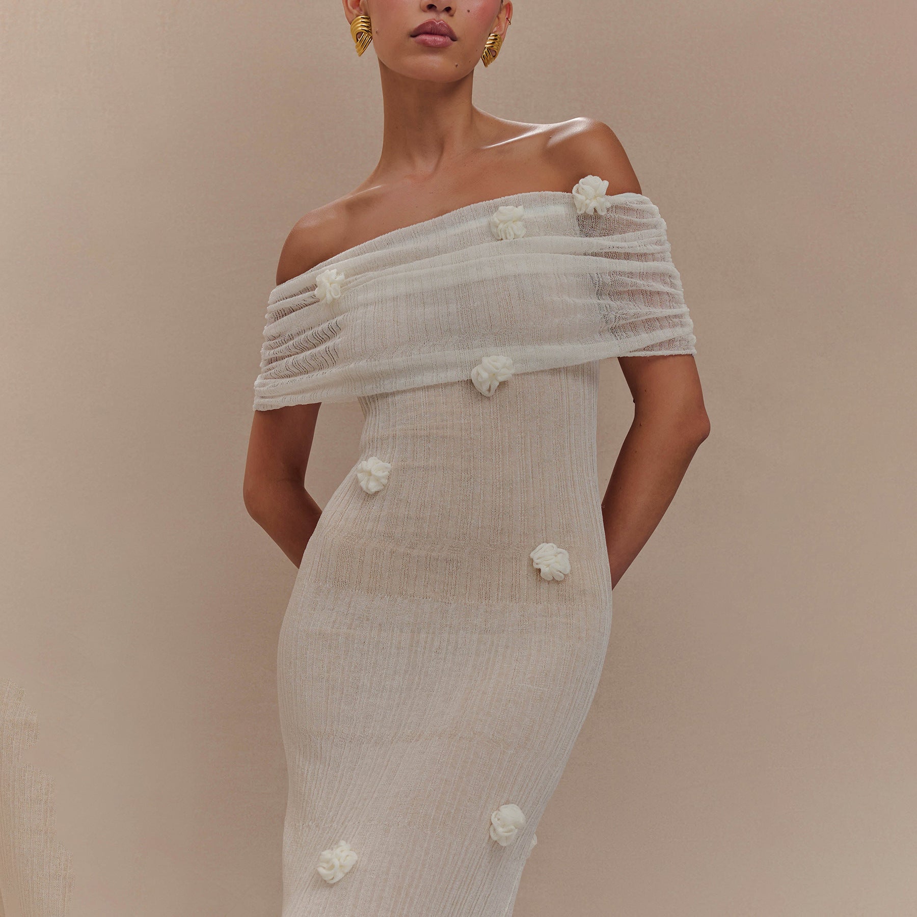 Nerissa Knit Resort Cover Dress