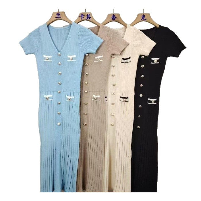 Blaire Knit Button Maxi
