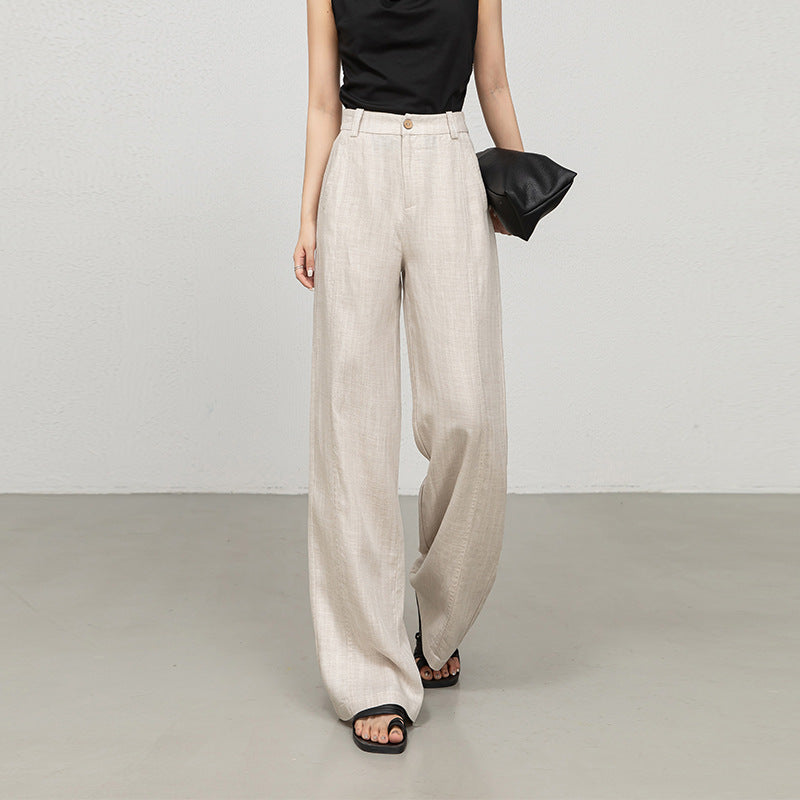 Valenne Tencel Linen Trousers