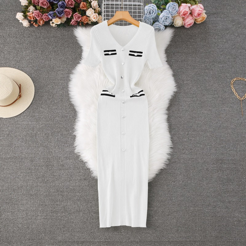 Blaire Knit Button Maxi
