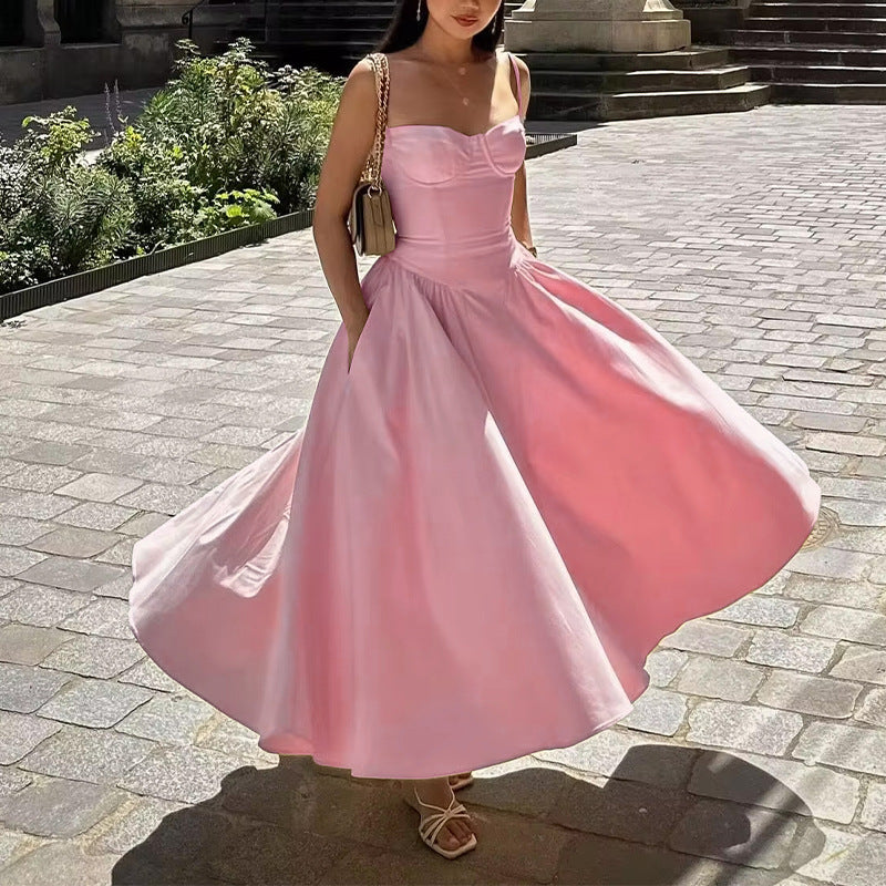 Amorette Tie Strap Maxi