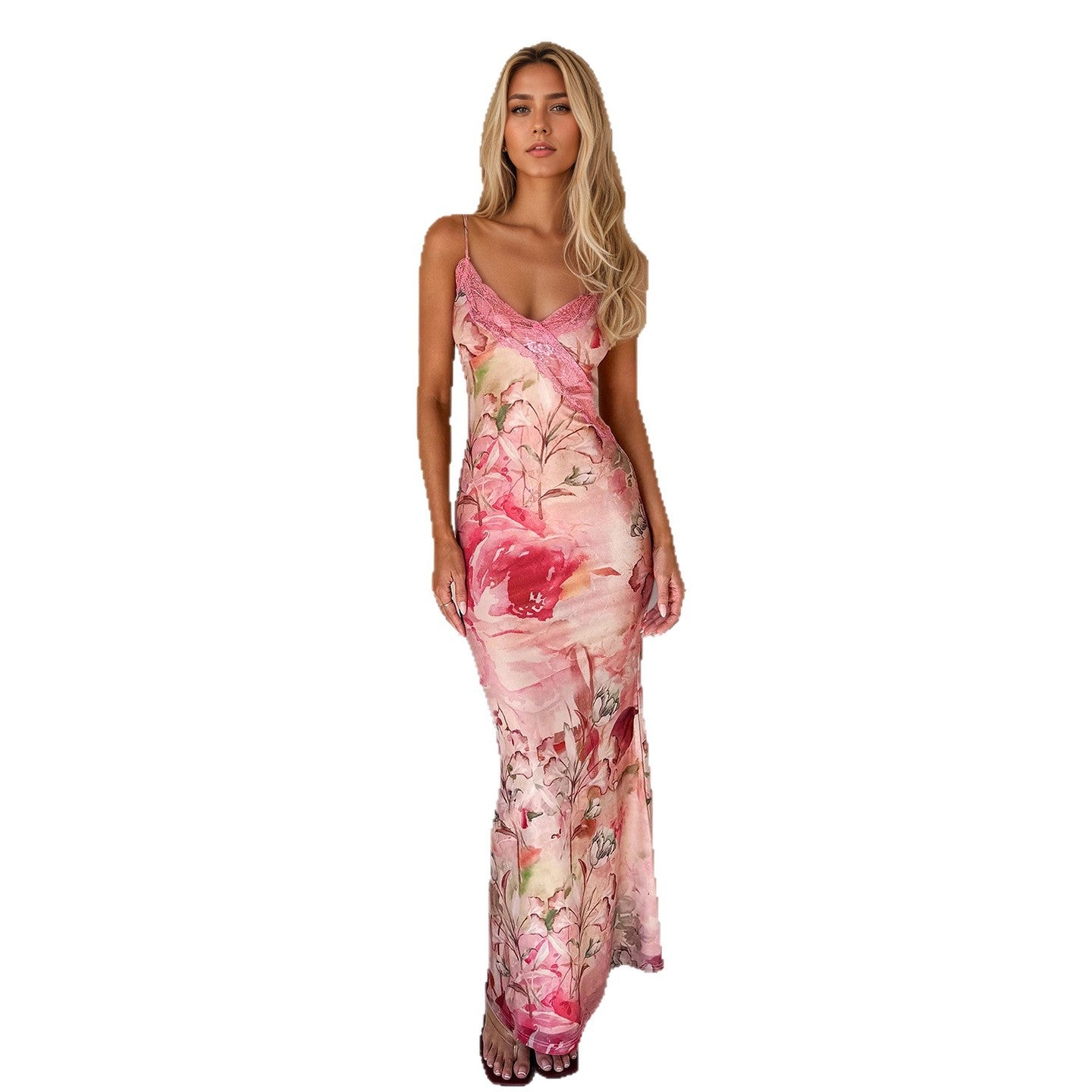 Floréline Lace Floral Dress