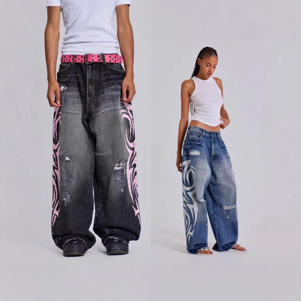 Varelli Retro Wide Leg Denim