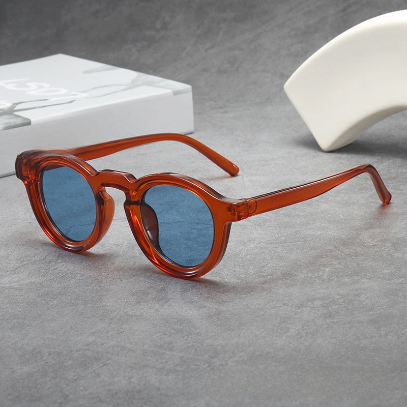 Round Frame UV Protection Sunglasses