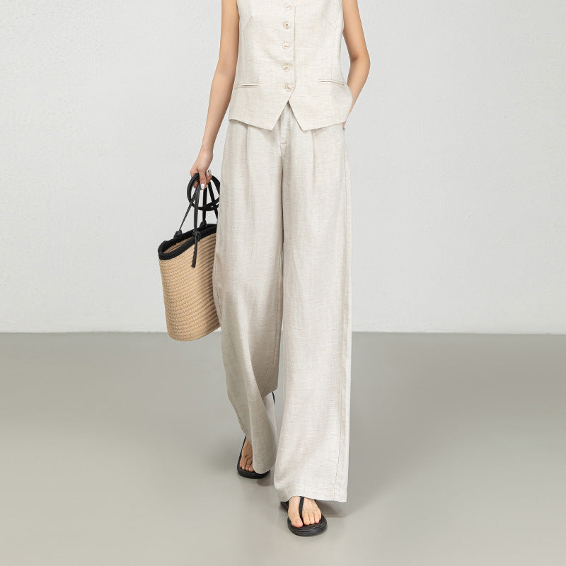 Marcella Heritage Linen Pants