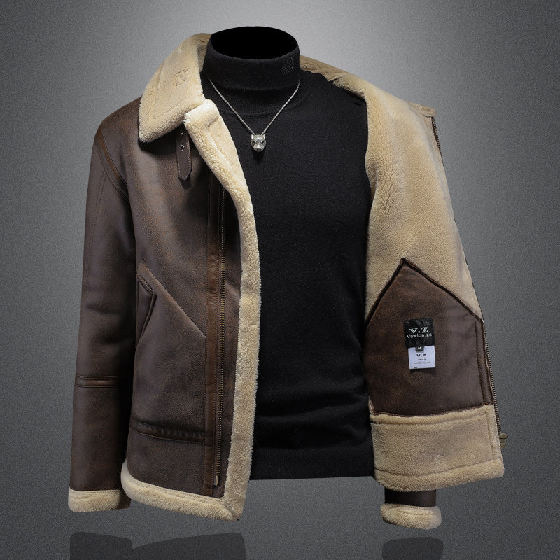 Bronson Leather Fur Jacket