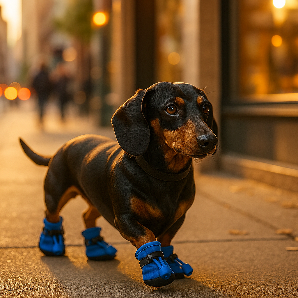 Blue Outdoor Pup Shoes