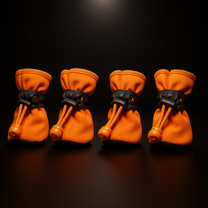 Orange Outdoor Pup Shoes