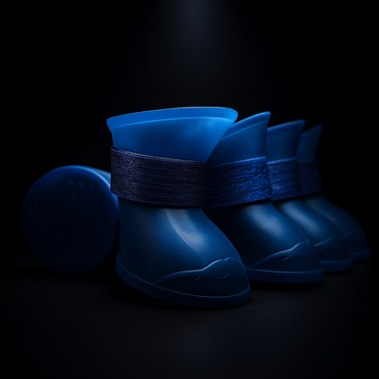 Green Xela Pup Rain Boots