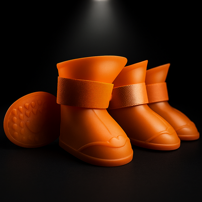 Pink Xela Pup Rain Boots