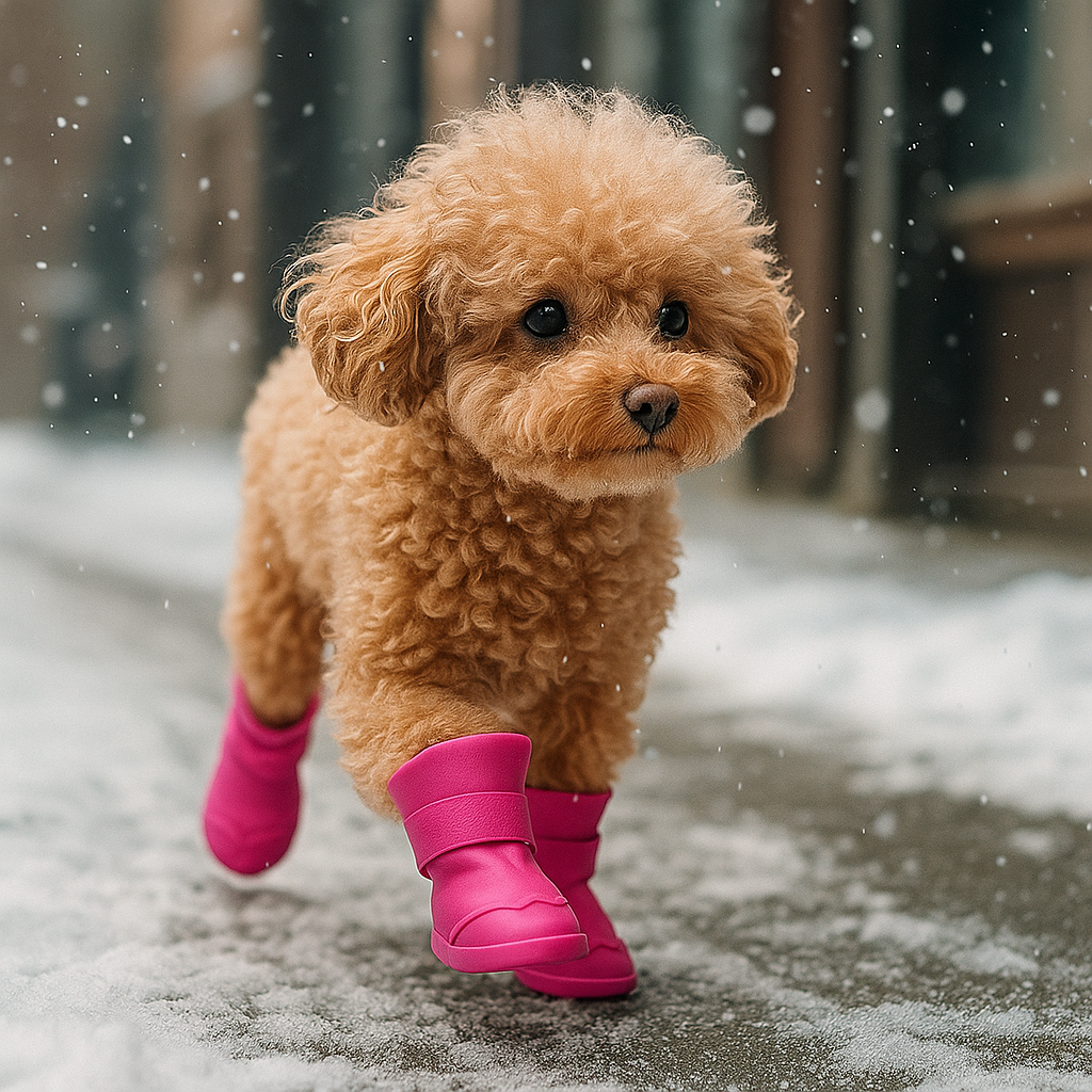 Pink Xela Pup Rain Boots
