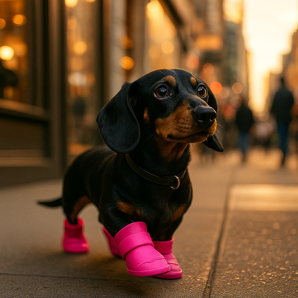 Pink Xela Pup Rain Boots