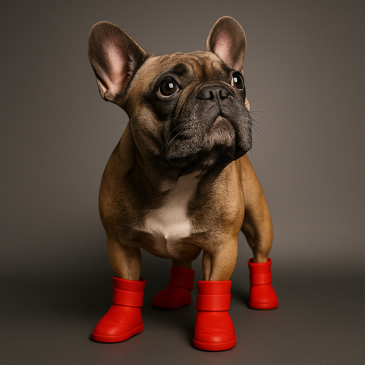 Red Xela Pup Rain Boots