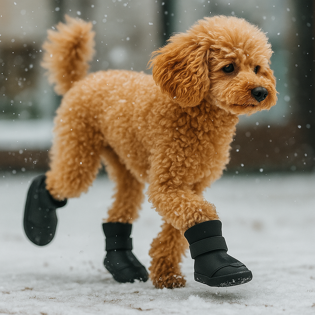 Black Xela Pup Rain Boots