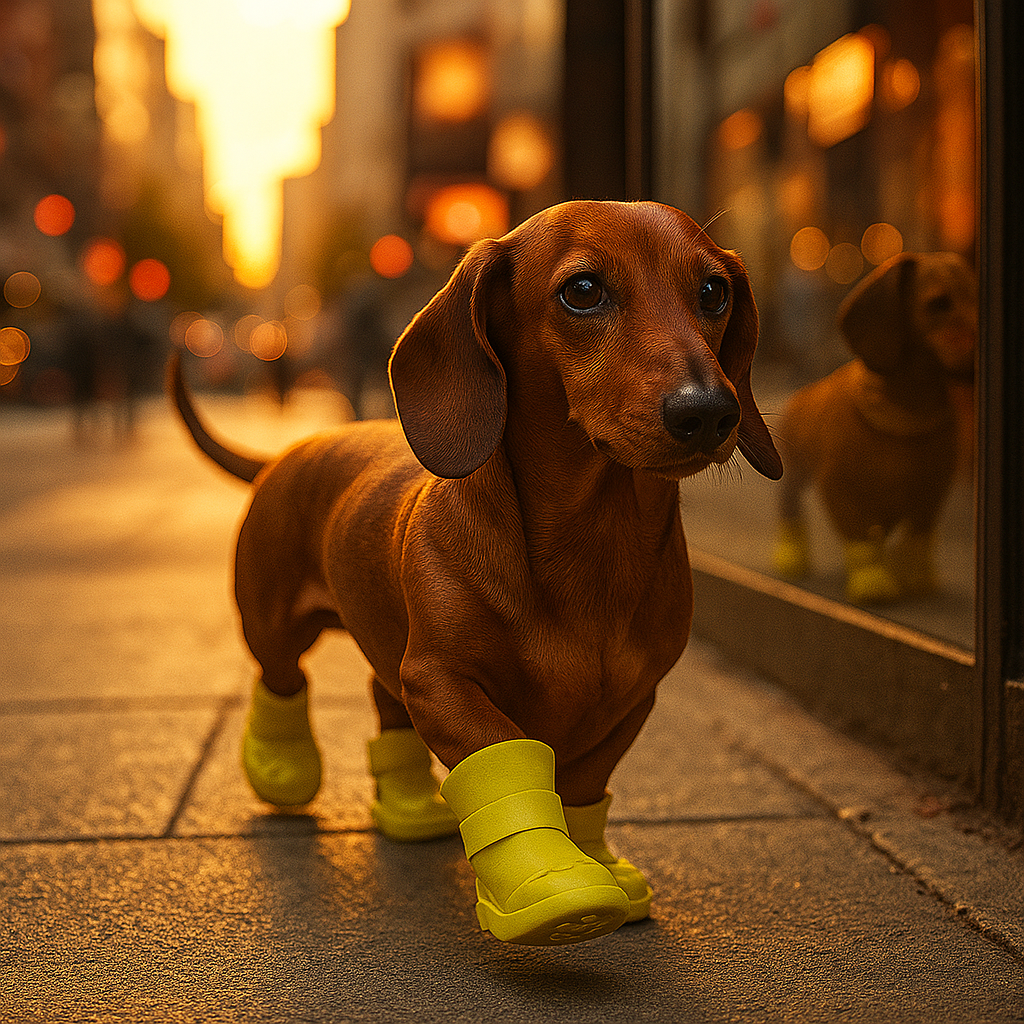 Lime Yellow Xela Pup Rain Boots