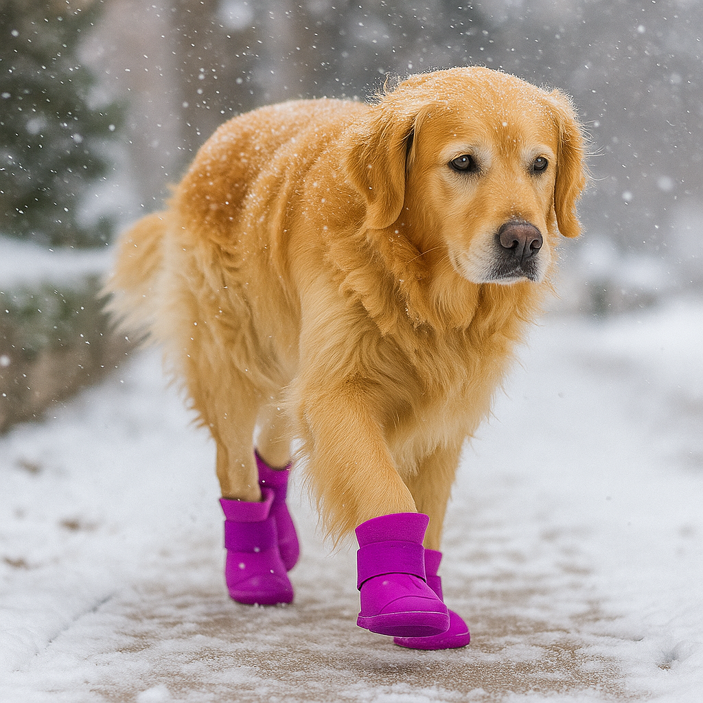 Purple Xela Pup Rain Boots
