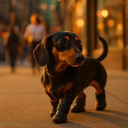 Black Xela Pup Rain Boots