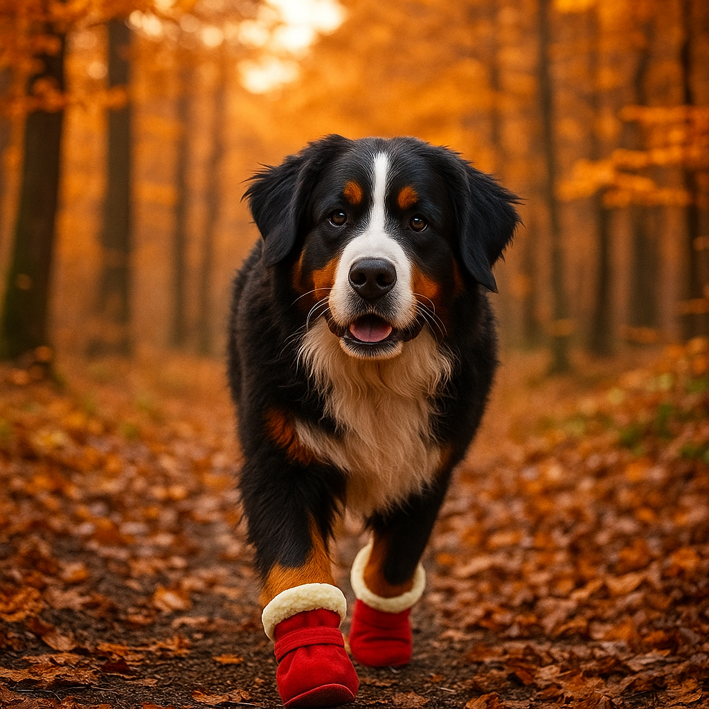 Red Xela Pup Snow Boots