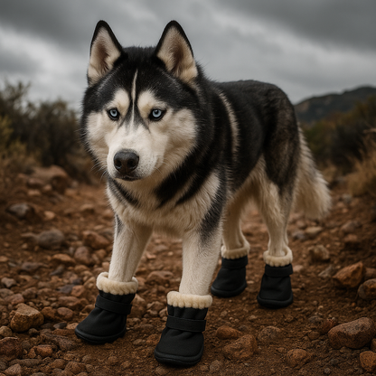 Black Xela Pup Snow Boots