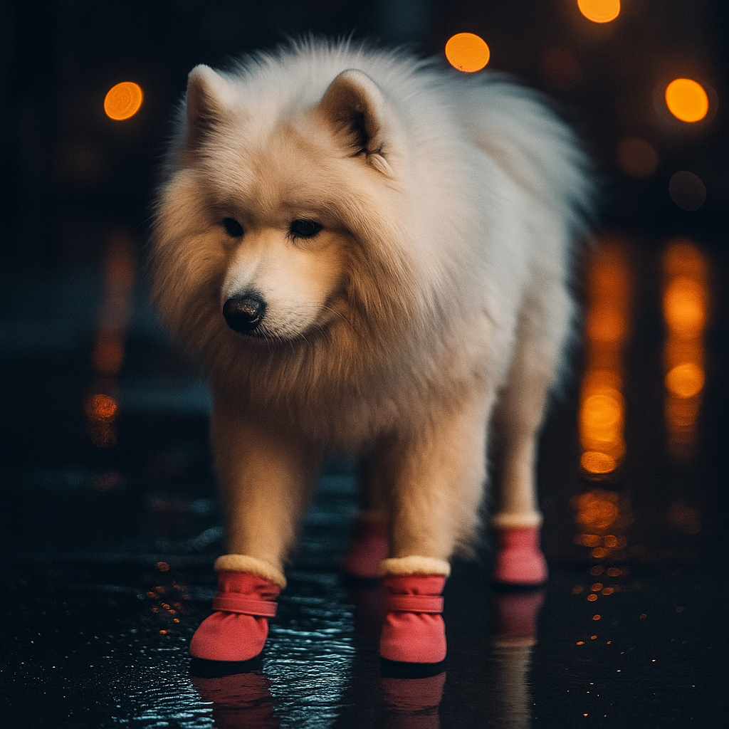 Pink Xela Pup Snow Boots