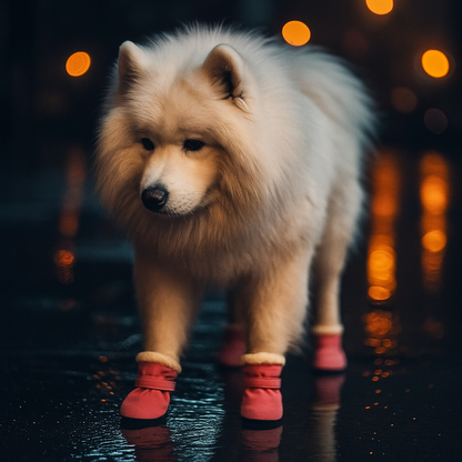 Pink Xela Pup Snow Boots