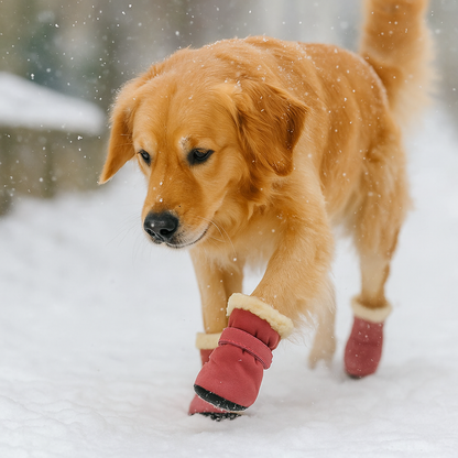 Pink Xela Pup Snow Boots