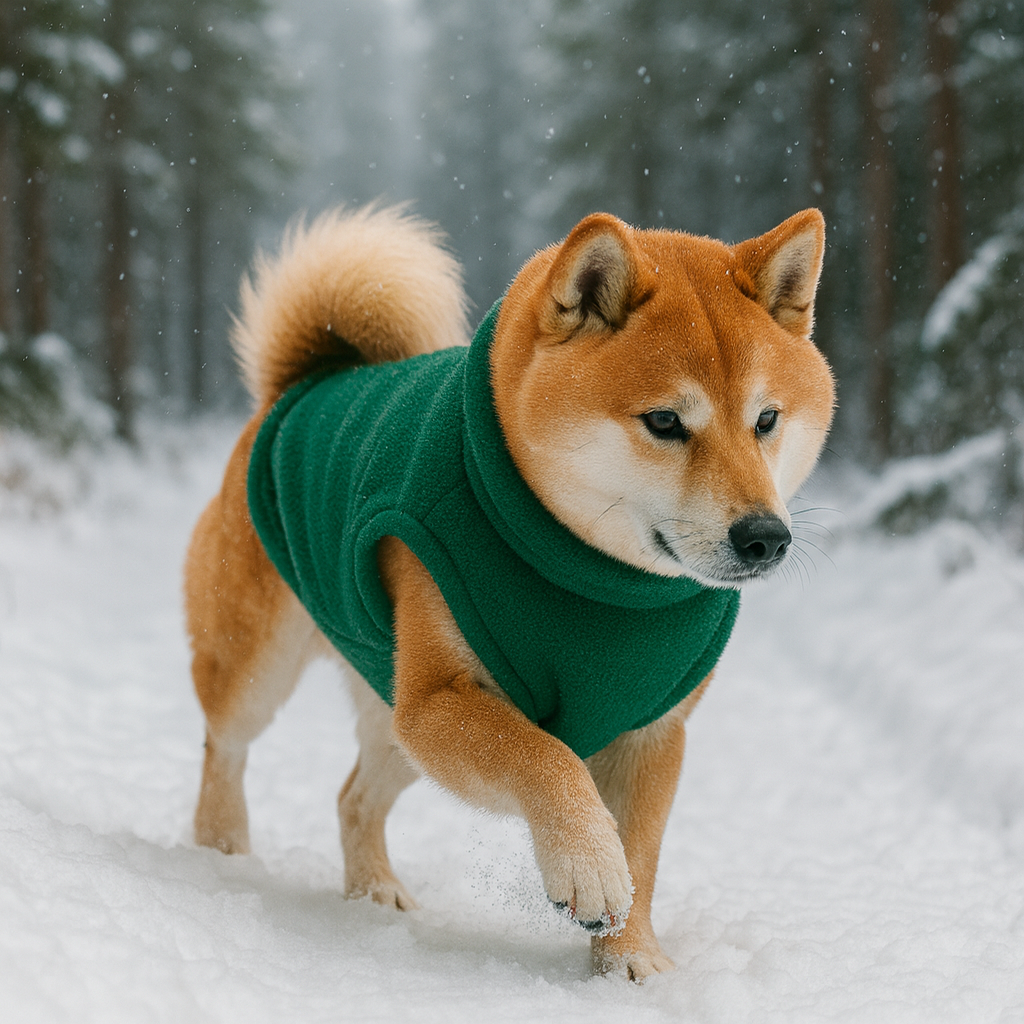 Green Alpine Trail Dog Jacket