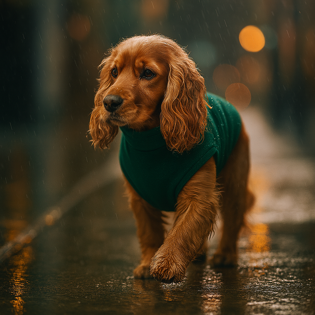 Green Alpine Trail Dog Jacket