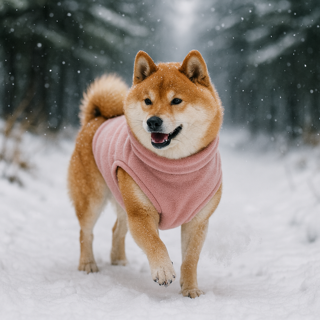 Pink Alpine Trail Dog Jacket