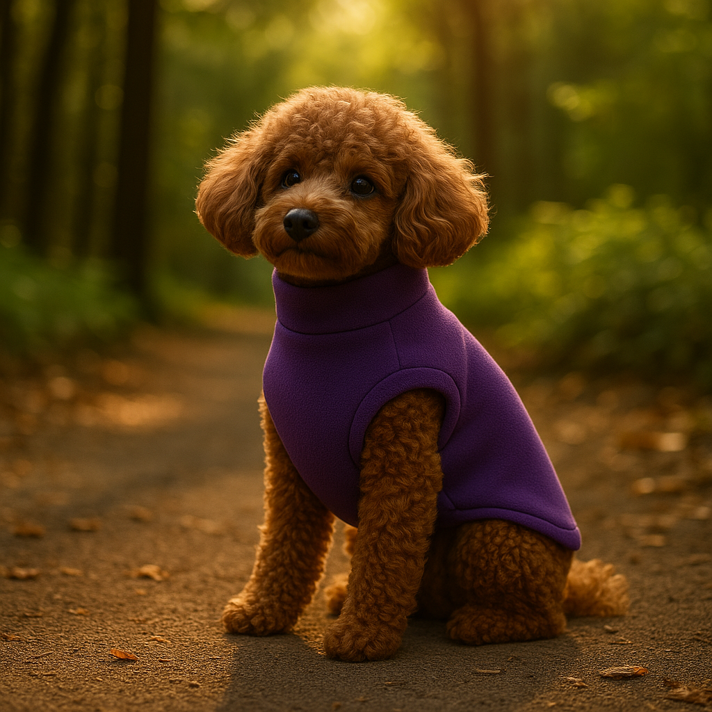 Purple Alpine Trail Dog Jacket