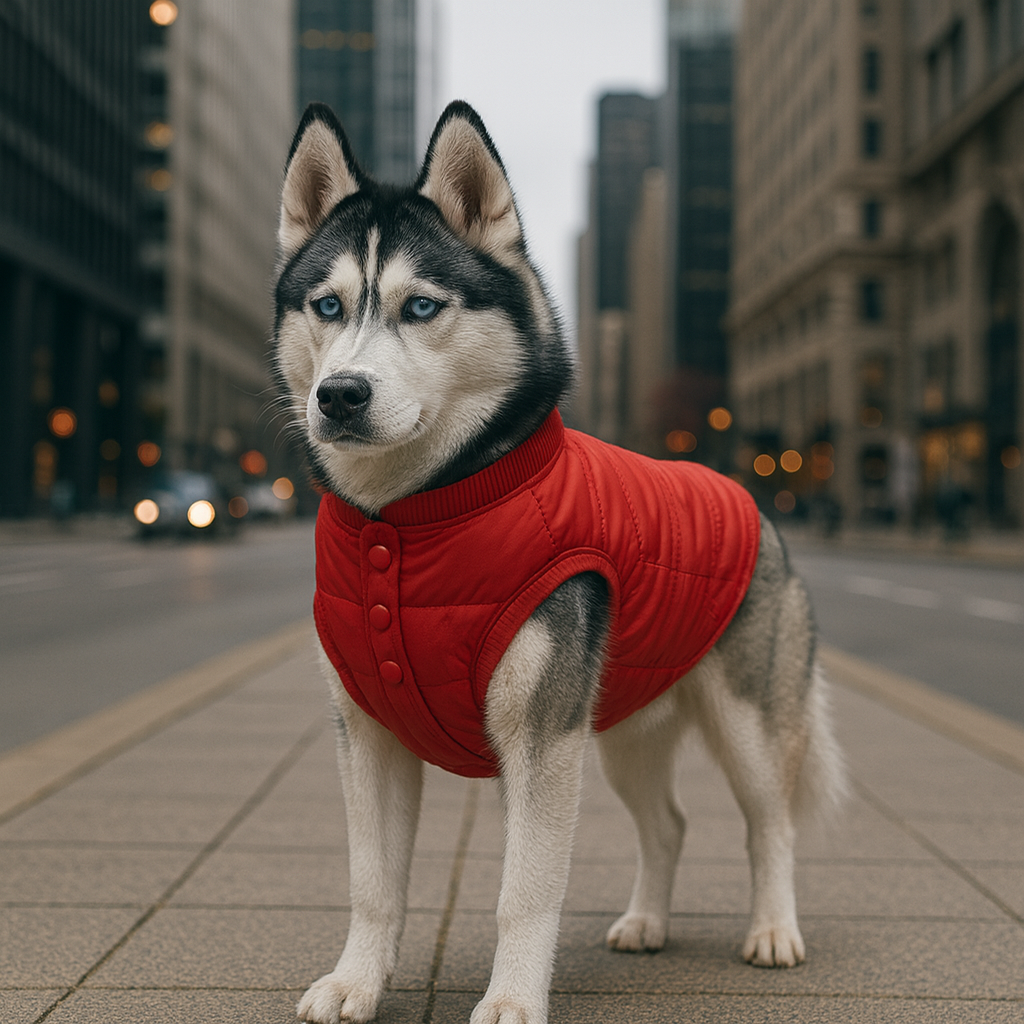 Red Frost Guard Coat