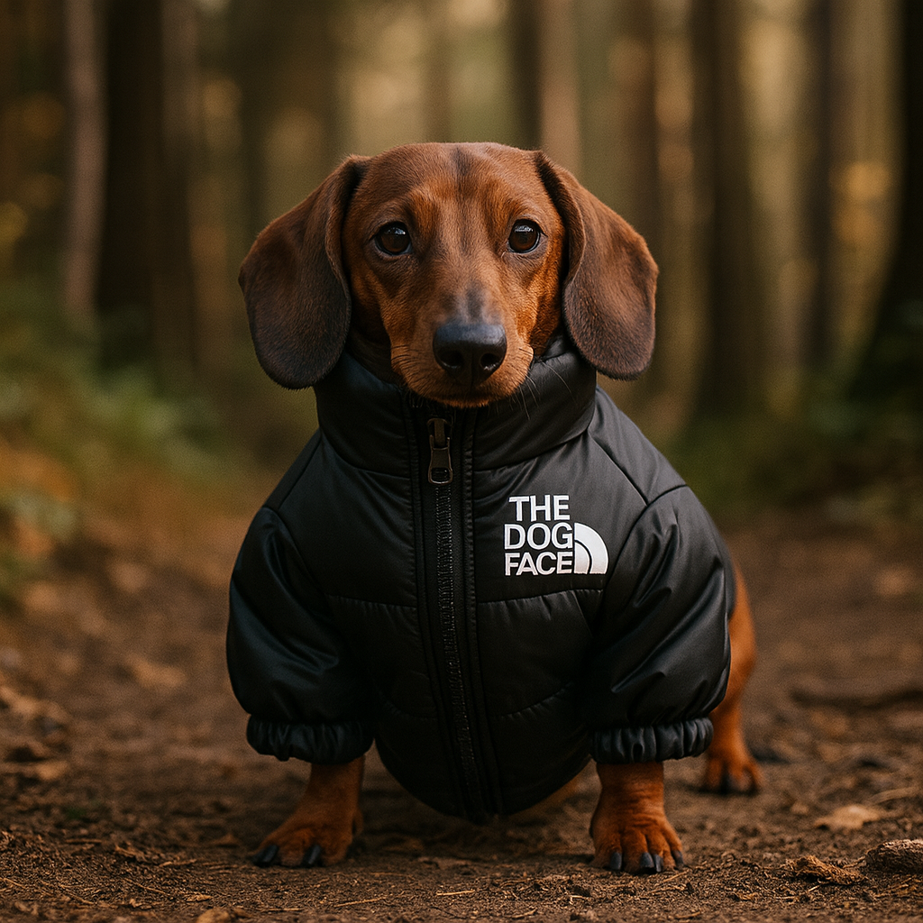 Black Arctic Pup Winter Coat