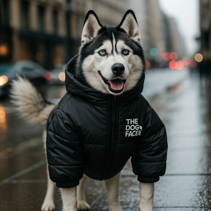 Black Arctic Pup Winter Coat