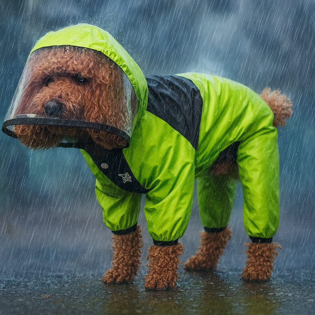 Xela Pup Rain Coat