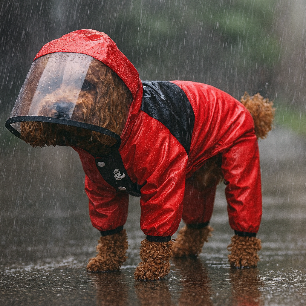Xela Pup Rain Coat