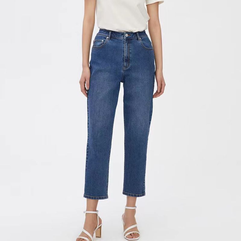 Roselle Cropped Straight Denim