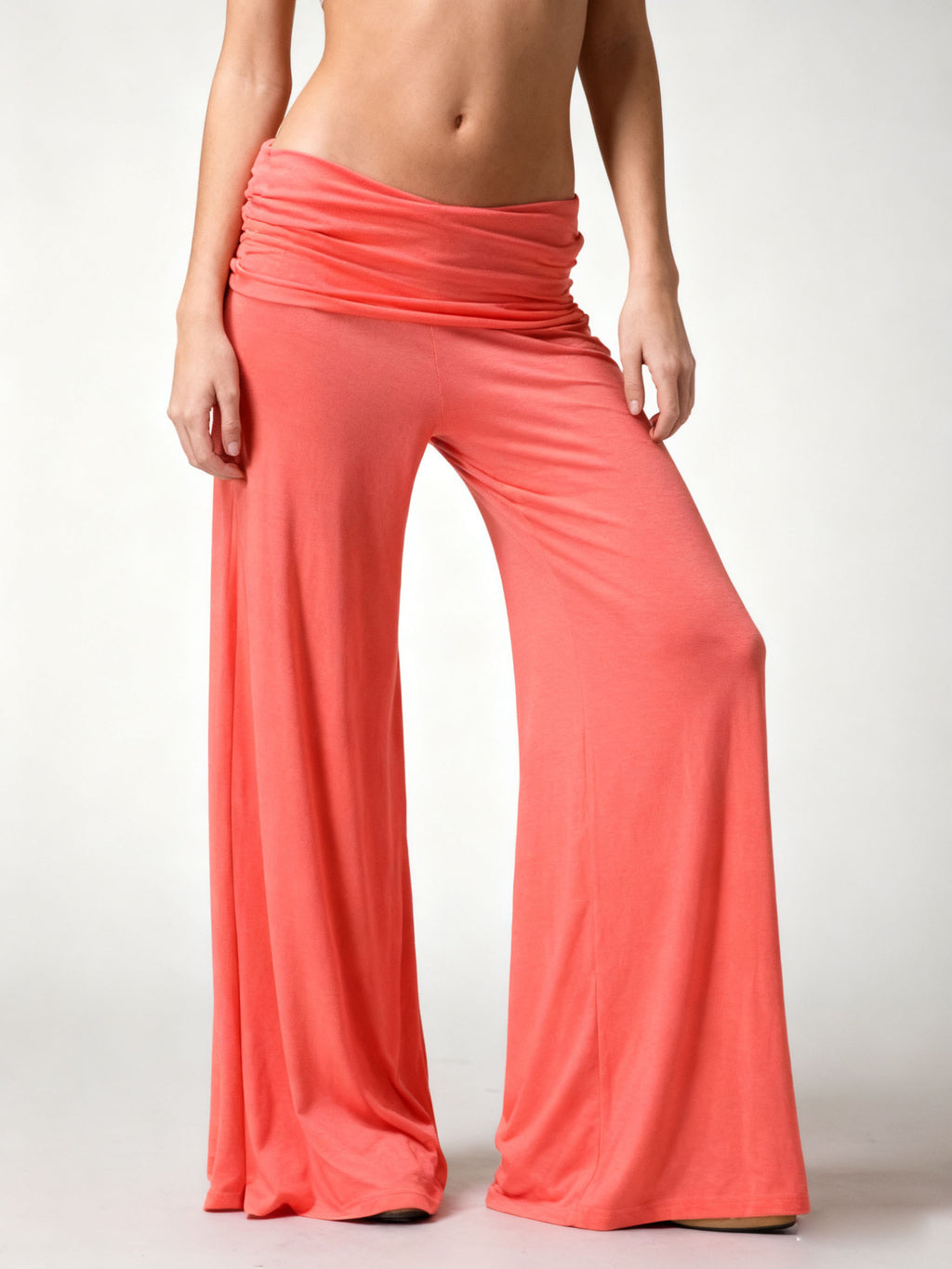 Lunara Pleated Flare Trousers