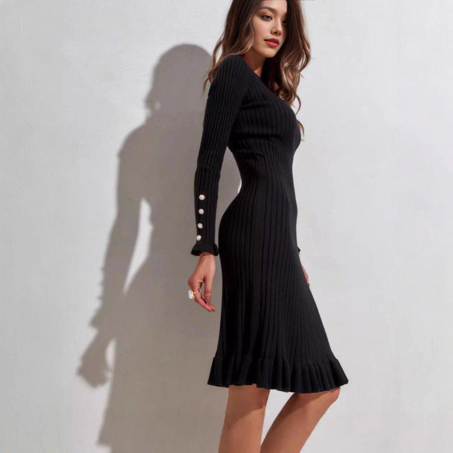 Brielle Knit Mermaid Dress