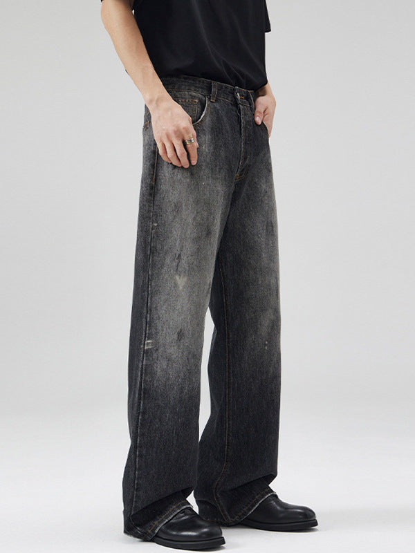 Obsidian Ink Splash Jeans