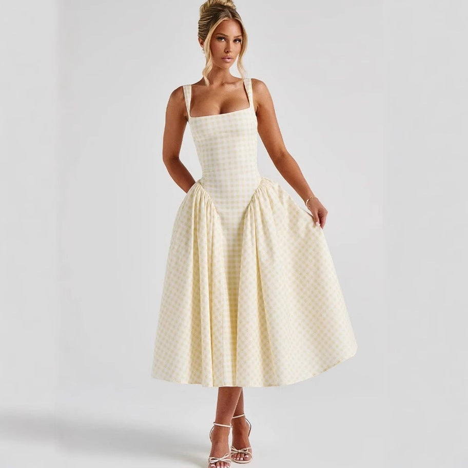 Rosalie Riviera Plaid Dress