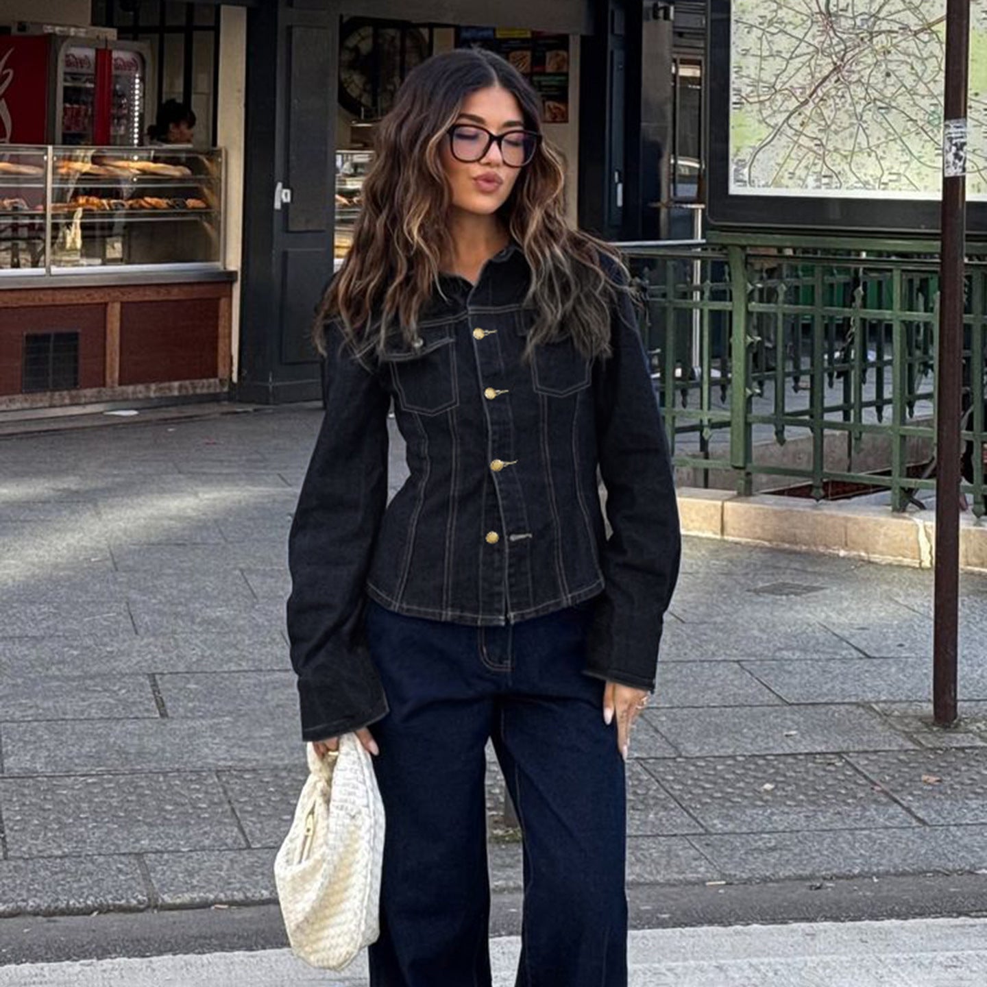 Dorian Denim Structured Shirt