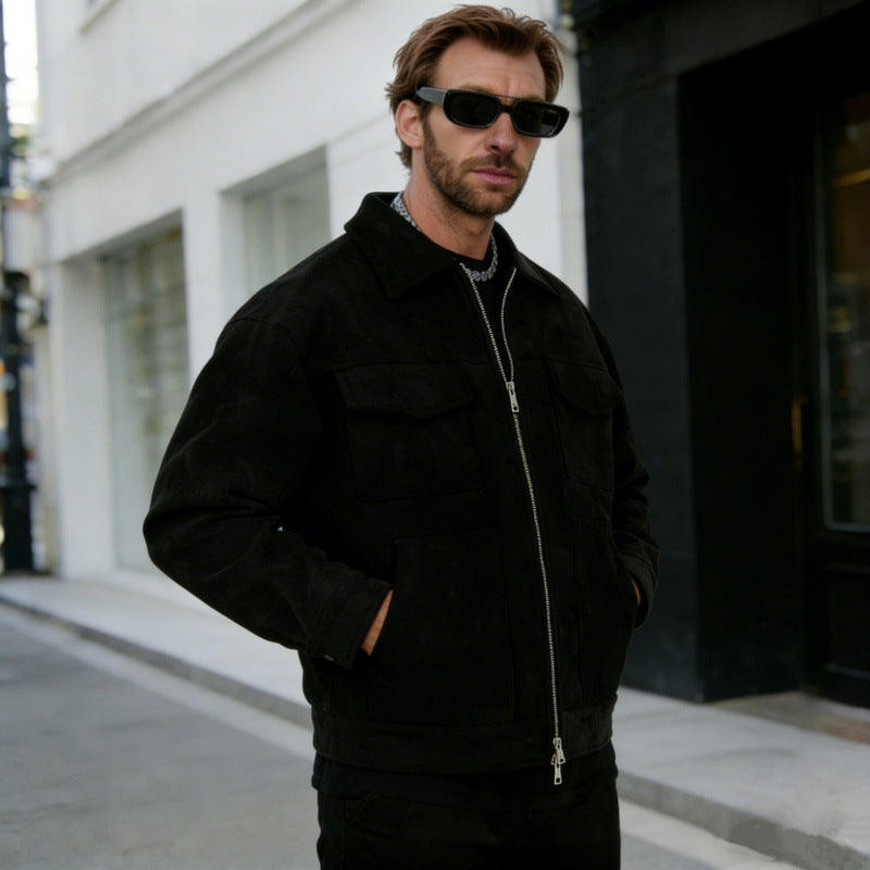 Sullivan Suede Zip Jacket