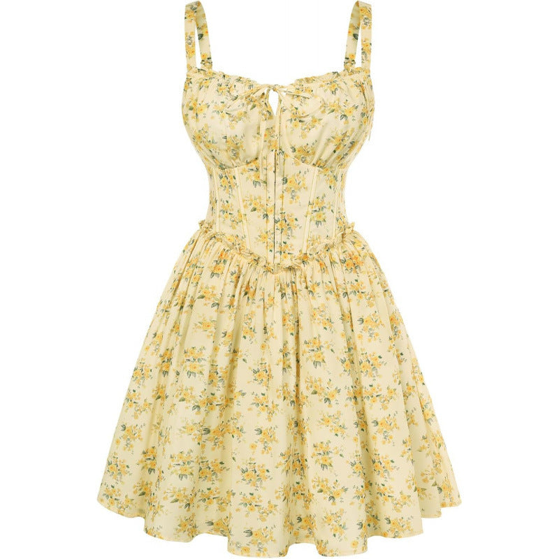 Roselle Bloom Mini Dress