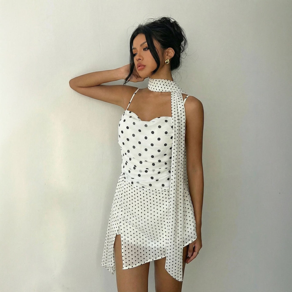 Celina Polka Dot Mini