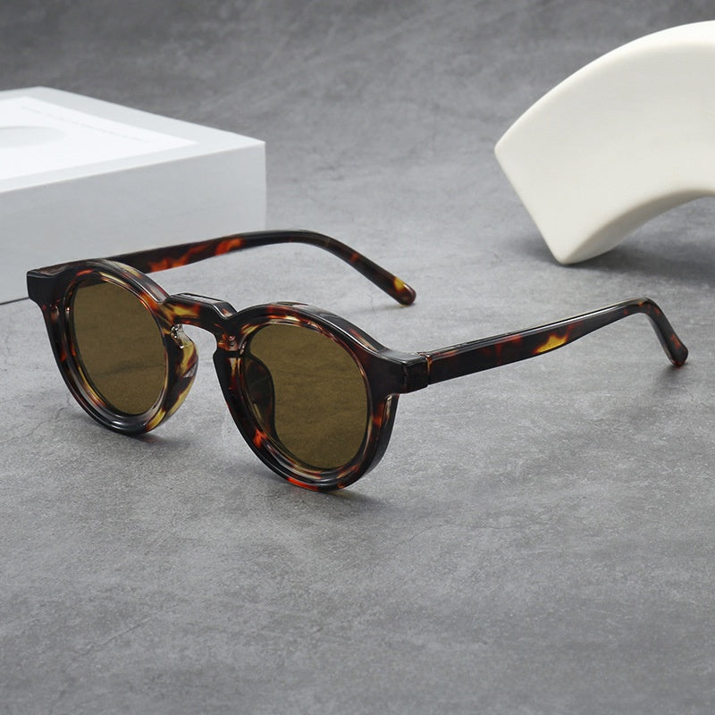 Round Frame UV Protection Sunglasses