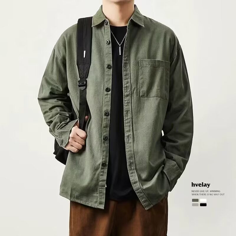 Hudsen Retro Cardigan Shirt